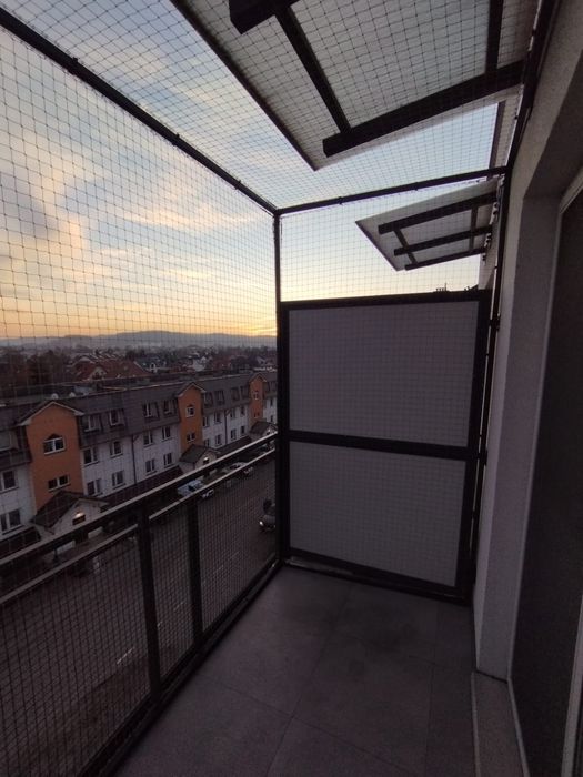 Montaż siatki na balkon dla kota/przeciw ptakom. W MAX 5 DNI ROBOCZYCH