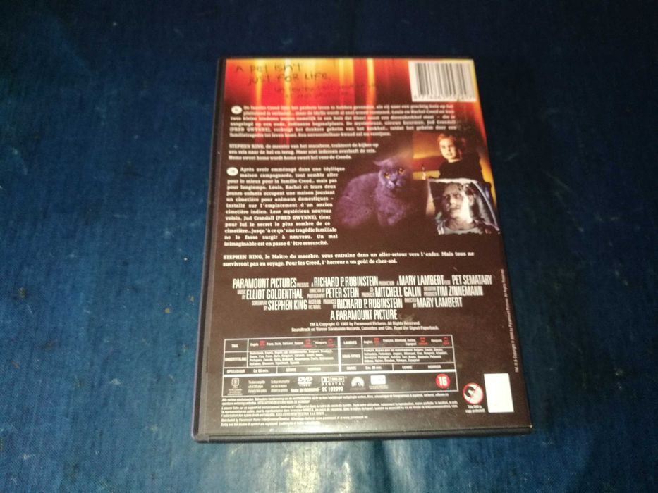 PET SEMATARY DVD (legendagem em Português)