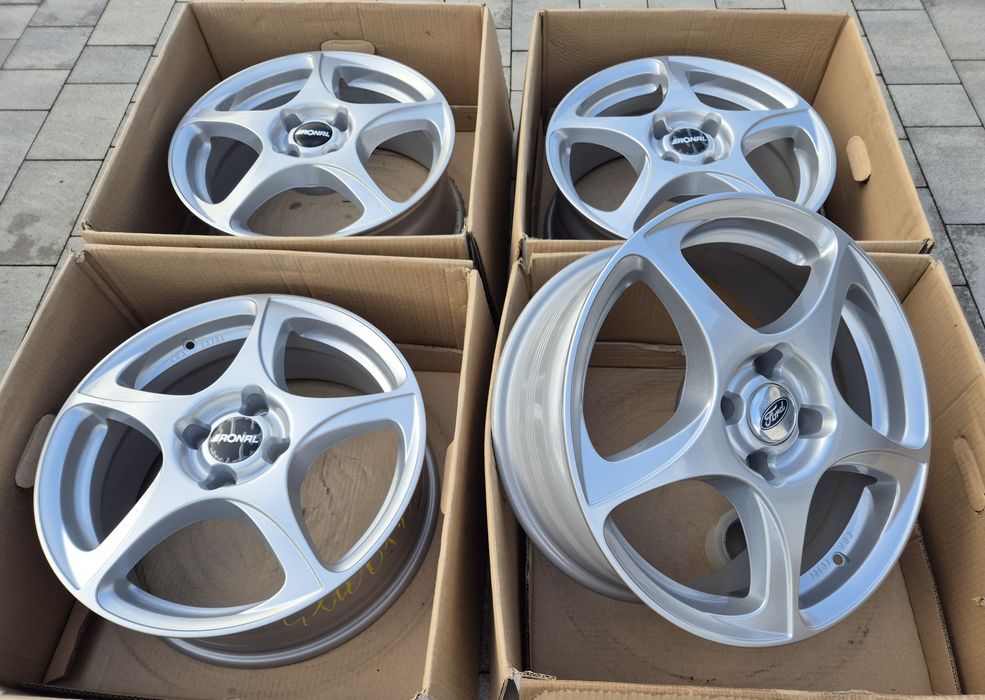 Felgi 17 4x108 ET40 Ford Fiesta Focus Ka Ka+ Ecosport Transit Courier Nowe | #R01