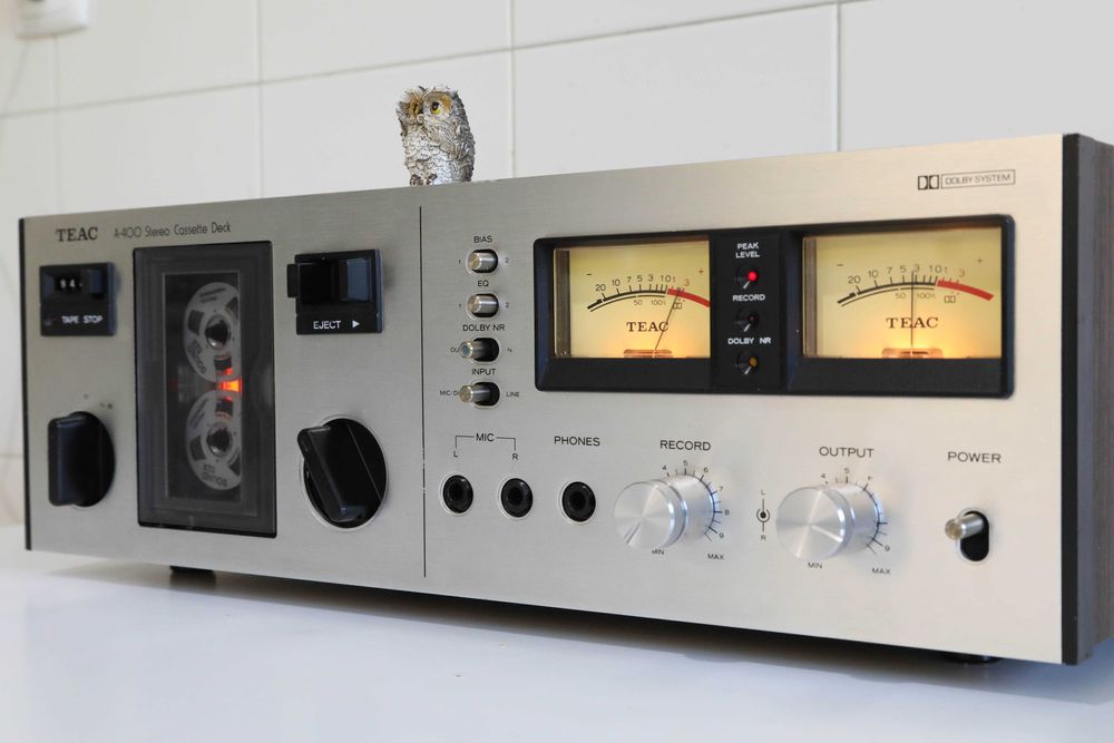 TEAC A-400 Tape Deck Cassetes
