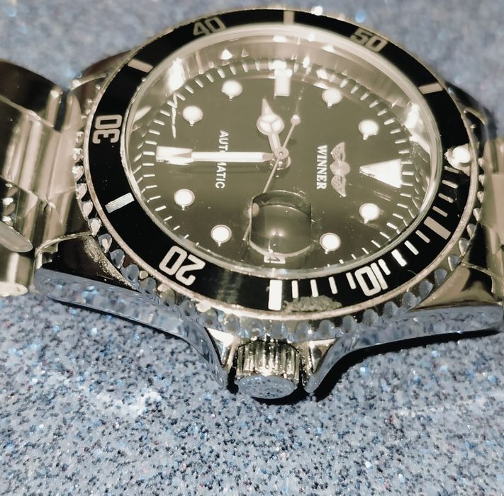 Часы наручные механические Winner Basel Automatic мужские, годинник наручний чоловічий механічний