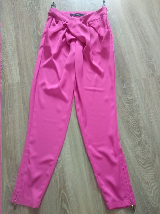 Różowe spodnie xs