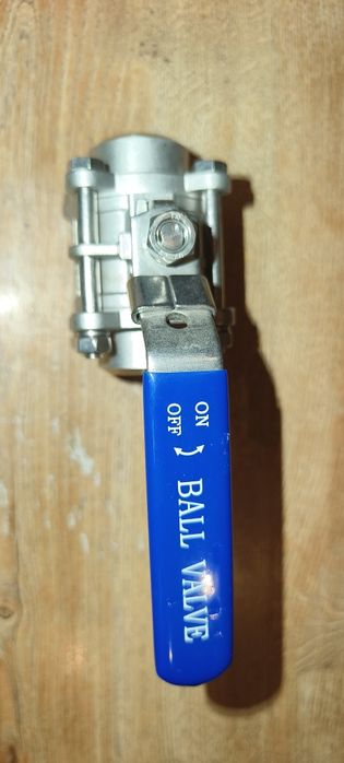 Zawór kulowy 1.1/4 cala nowy nierdzewny 304 16 szt !