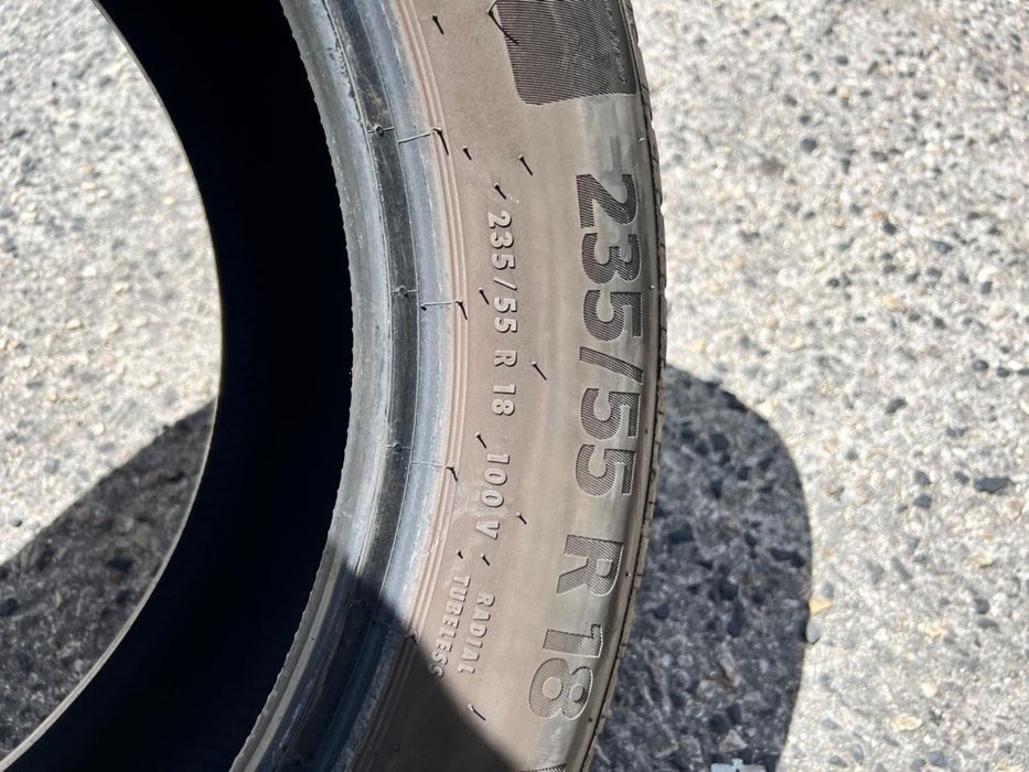 235/55/18 Continental 2 pneus