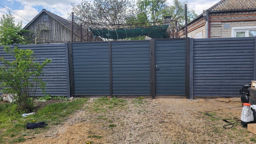 Евро заборы ворота