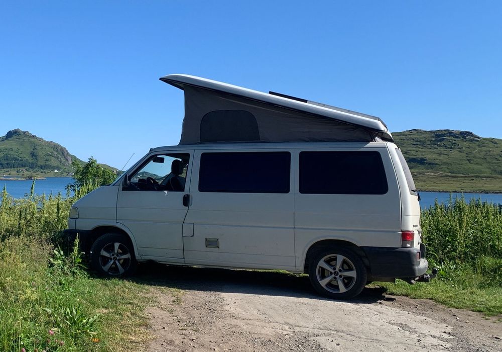 Volkswagen Transporter T4  VW T4 2.5 TDI – KLIMATYZACJA! | Fotowoltaika 240W | Victron | Webasto