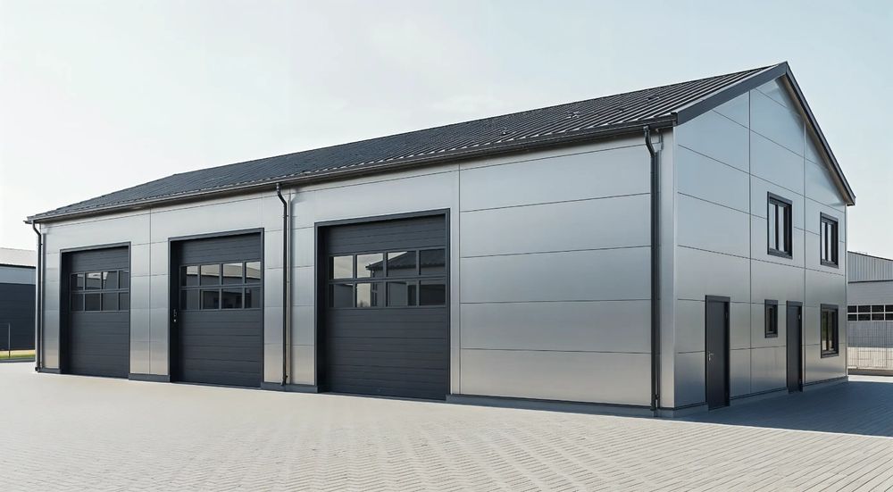 Producent Garaży i Hal z Płyty Warstwowej | Ocieplane | Na Wymiar