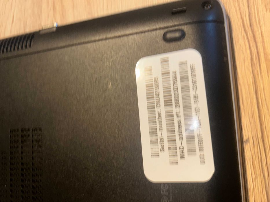 HP EliteBook 840 i5 vPro – niesprawdzony, uszkodzony port – na części