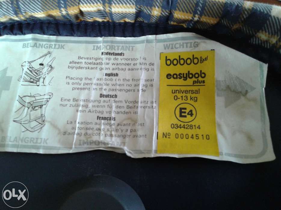 Cadeira auto - Baby Coc Bebecar