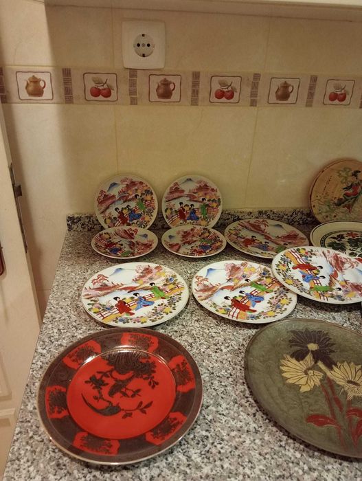 Louças variadas vintage