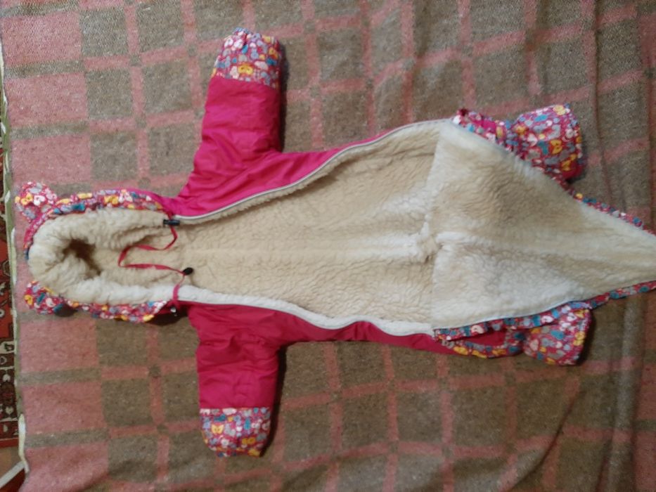 Зимний комбинезон на овчине