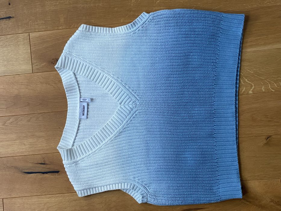 Weekday Damska Kamizelka Bawełna Gradient M