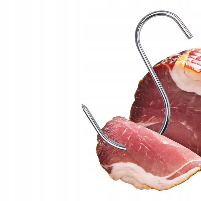 Hak Wędzarniczy Super Smoke typu "S" do wędlin 4 mm 11 cm Premium