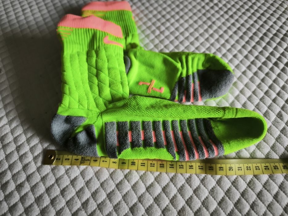 Nike Hypervenom skarpety dziecięce 1 junior piłkarskie zielone