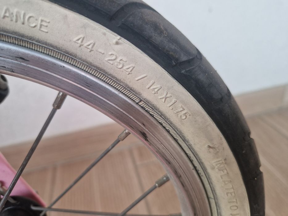Bicicleta menina 14"