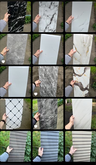 Самоклейки, самоклеючі панелі під мармур / працюємо офіційно!