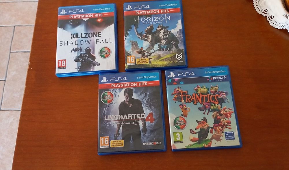Conjunto Jogos PS4