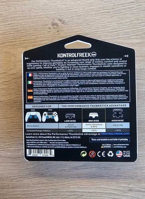 KontrolFreek nakładki pad Playstation FPS Call of Duty Modern Warfare