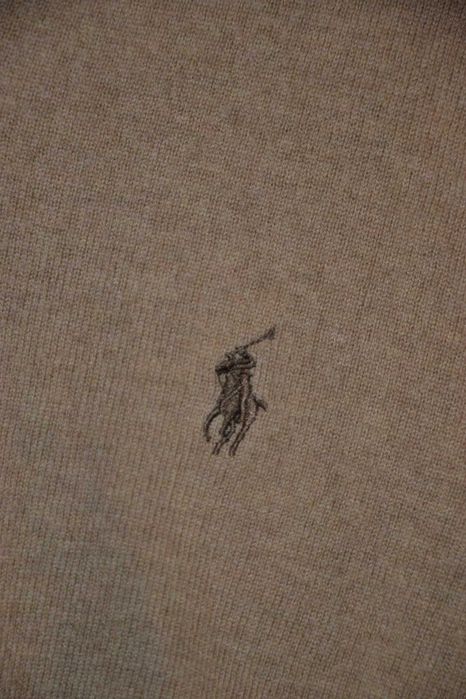 POLO RALPH LAUREN Merino Wool Sweter Męski L Wełna Jak Nowy