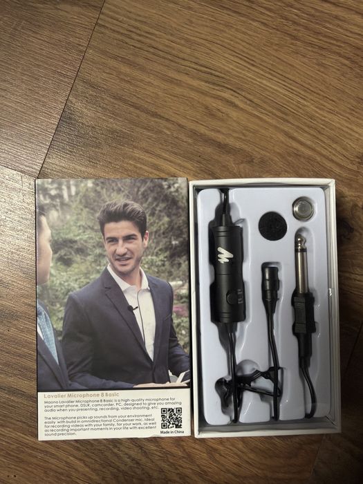 Nowy Maono Lavalier Microphone 8 Basic - idealny do nagrań!
