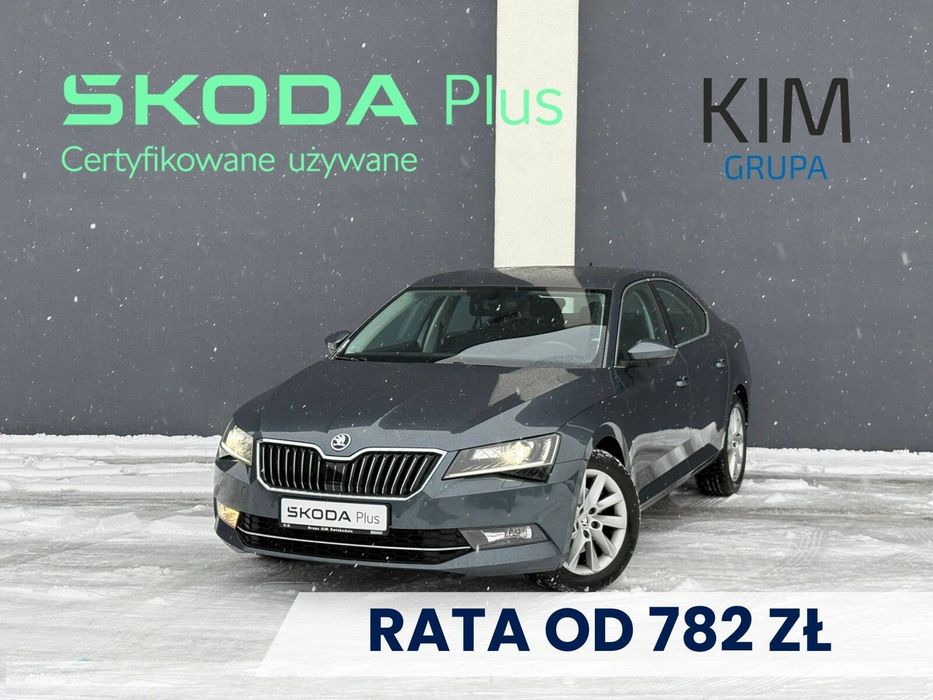 Skoda Superb FV VAT M Serwis ASO Bezwypadkowy Czujniki parkowania Gwarancja
