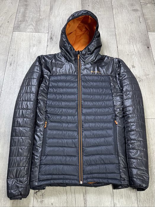 Quechua Decathlon куртка микропуховик M размер стеганая черная
