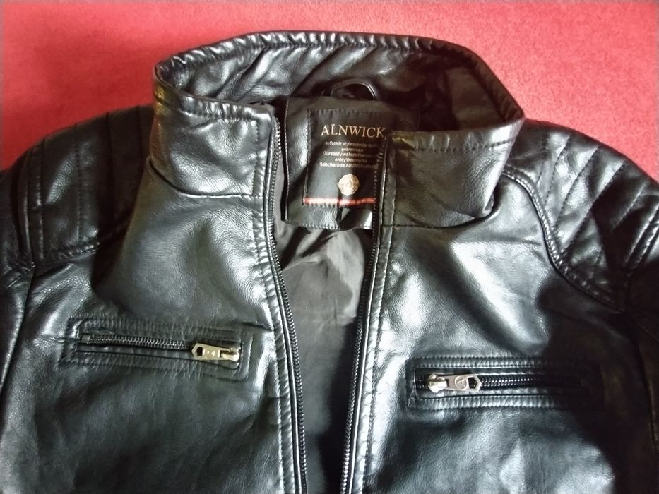 Stylowa kurtka ramoneska męska, NOWA!