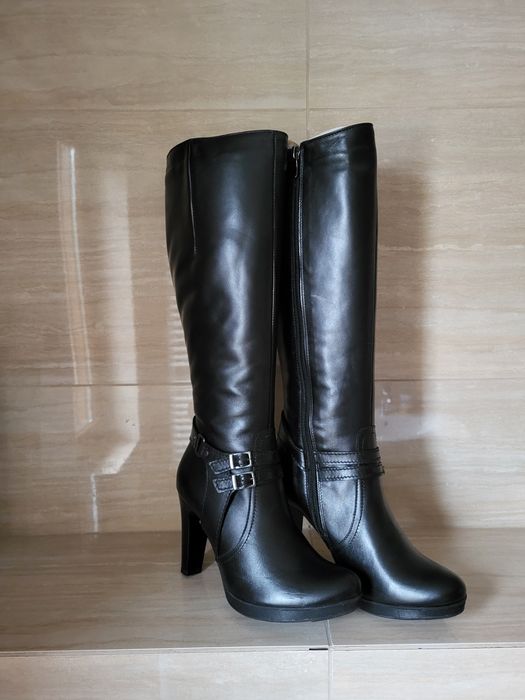 Sprzedam nowe kozaki ze skóry naturalnej rozmiar 36 polecam