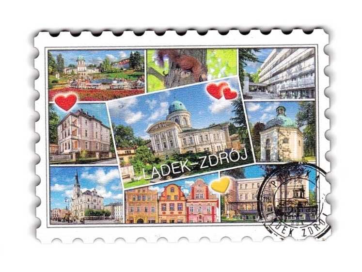LĄDEK ZDRÓJ Magnes na lodówkę D184