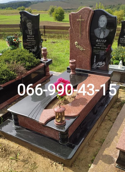 Пам'ятники з граніту, гранит, памятники, комплектуючі