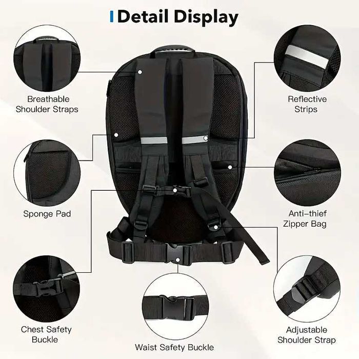Mochila led LOY EYES – M33