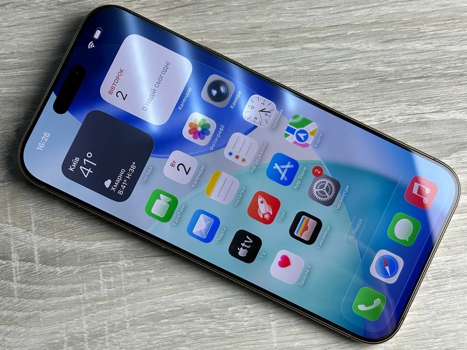 Apple iPhone 16 Pro Max - 256GB - Desert Titanium Neverlock 96% ІДЕАЛ