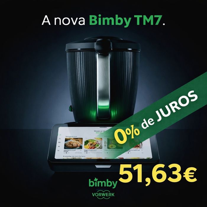 Bimby TM7 + 2 Copo  A PARTIR de 51,63€ SEM JUROS!  OFERTA Brinde
