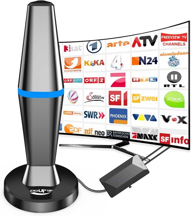Cyfrowa antena telewizyjna do telewizorów Smart TV