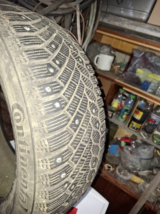 Резина Continental зима(шипована)