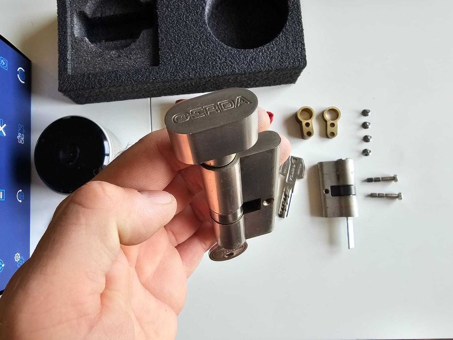 Smart zamek Gerda Lock V2 + 2x wkładka Gerda jak Tedee