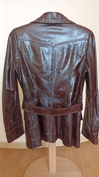 Куртка женская натуральная кожа марка  Umut Leather размер L