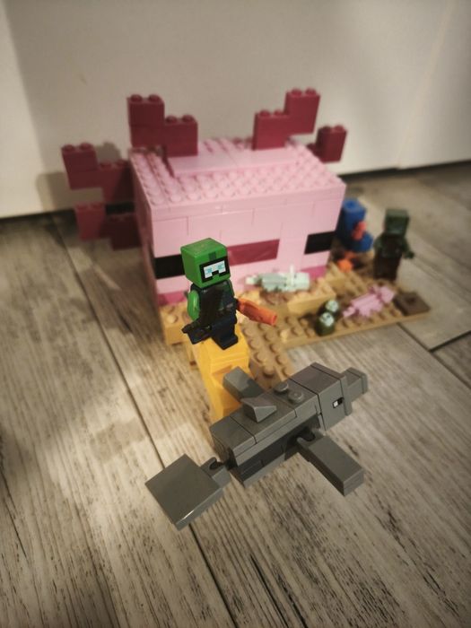 LEGO Minecraft Dom aksolotla (21247)