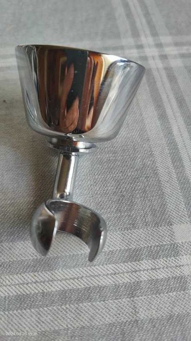 Inox Escovado Novo- Suporte de Duche e outras peças