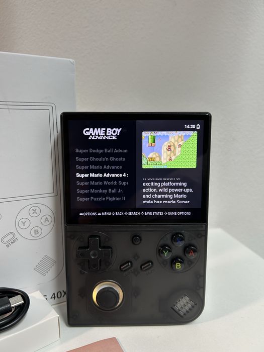 Consola Anbernic RG40XX V Preta Nova