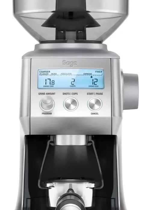 Кофемолка Breville Smart в упаковке. Конические жернова, прямой помол