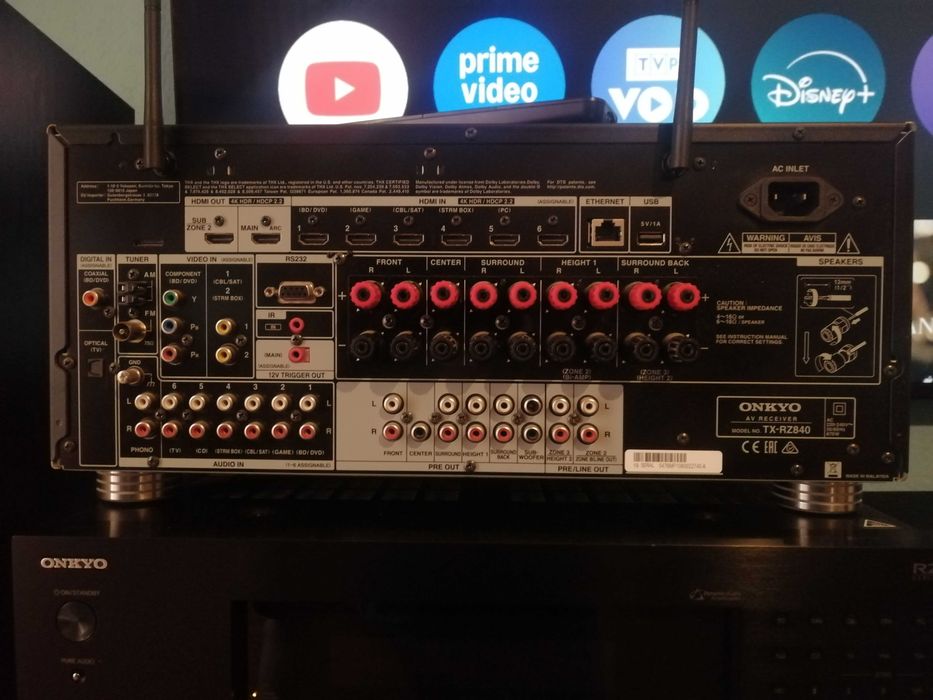 Amplituner AV Onkyo TX-RZ840 9.2