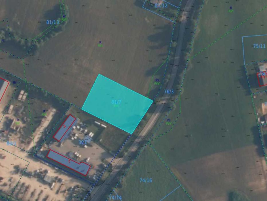 Działka 2630 m² w Kobysewie