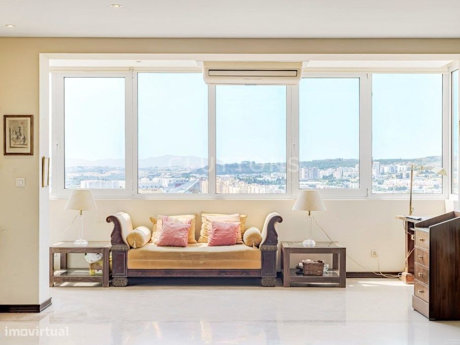 Viver com vista nas Torres do Restelo - Belém, Penthouse T4, varand...