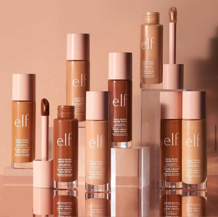 Elf halo glow liquid filter рідкий тональний фільтр з підсвічуванням.