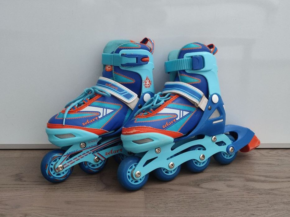 Ролики ковзани роликові Zelart р. 31-34 + захист у подарунок