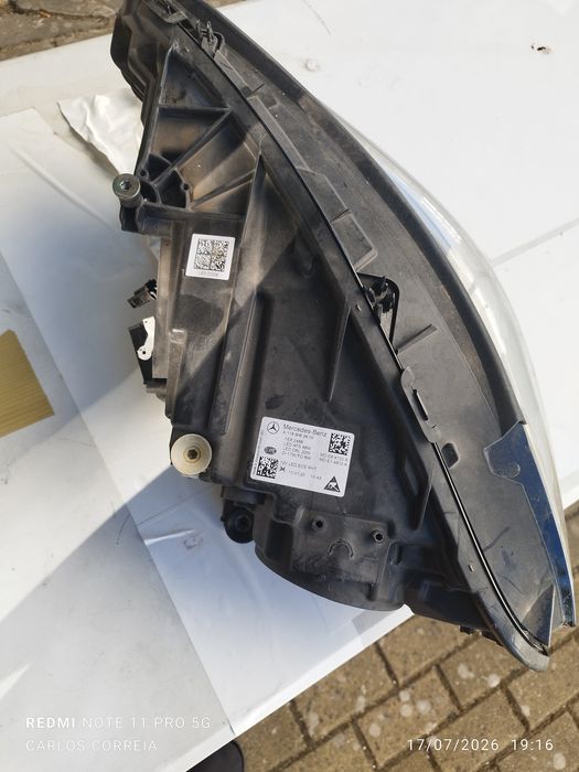 Ótica Mercedes Benz xenon com led do ano 2020