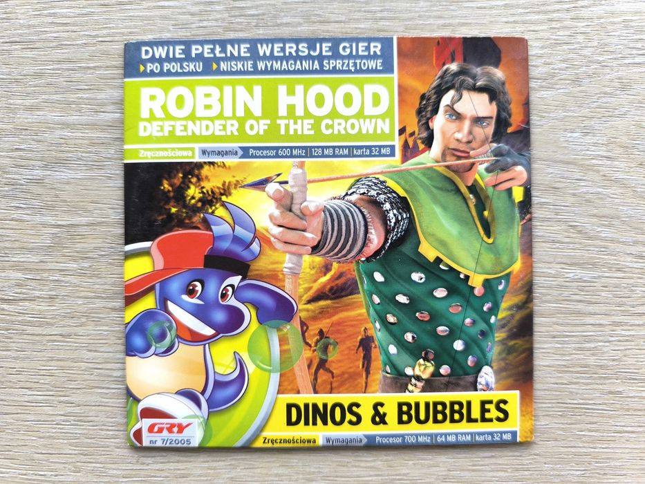 Robin Hood Defender of the Crown + Dinos and Bubbles [PC] (PL)