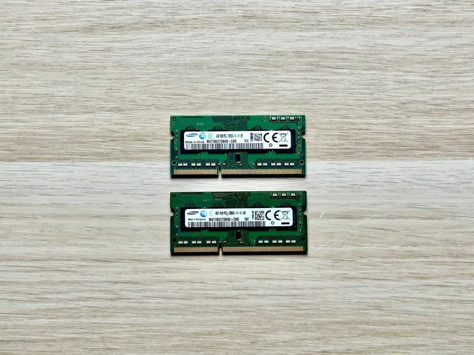 RAM Samsung 8GB 2x4GB DDR3 PC3 12800S – sprawna / testowana