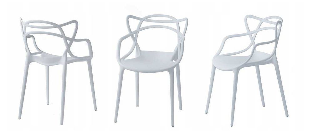 Nowoczesne Krzesło AŻUROWE Salon Jadalnia Taras KOLORY WYPRZEDAŻ